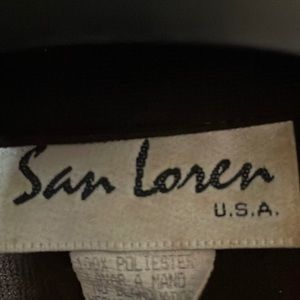 Chocolate skirt suit